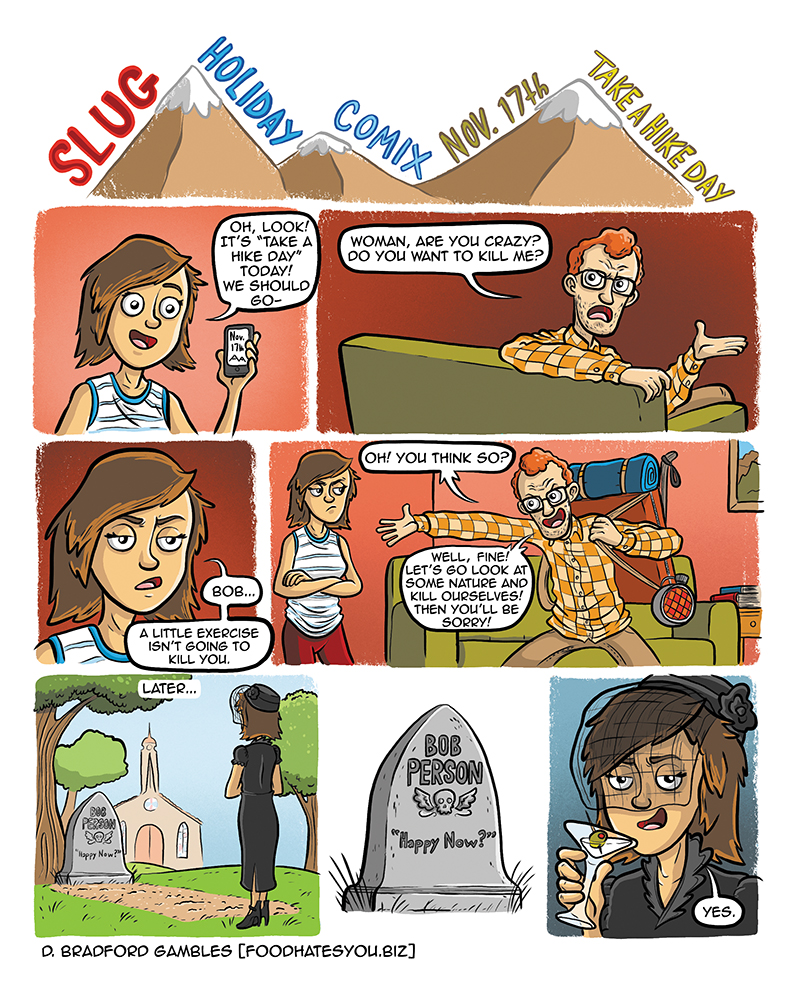 SLUG Holiday Comix – November 2015