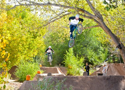 The Twelfth Street Trails crew from Ogden came down for the jam. Scott, CanCan. Photo by Andy Fitzgerrell