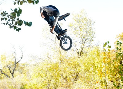 Jayson Johnson, fully cranked 360 turndown. Photo by Andy Fitzgerrell