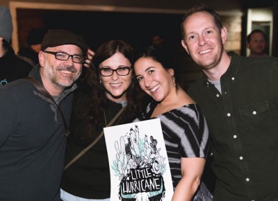 Fans Brent and Catherine Mangum, Selena Renzetti and Jason Brimhall. Photo: @LMSORENSON