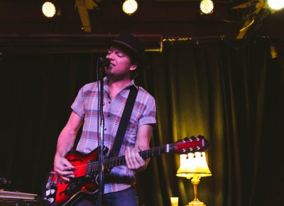 Tone, lead singer for Little Hurricane, a blues rock duo with many fans here in SLC. Photo: @LMSORENSON