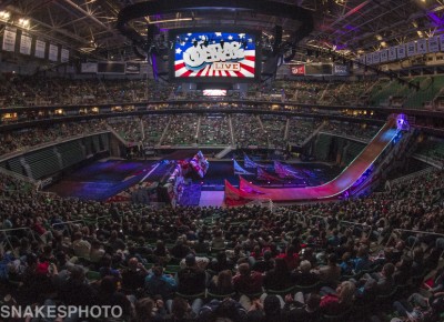 Nitro Circus Live was packed! Photo: Jake Vivori