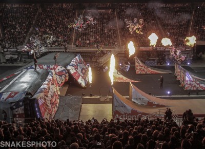 Trains, doubles, pyrotechnics—I'm in love. Photo: Jake Vivori