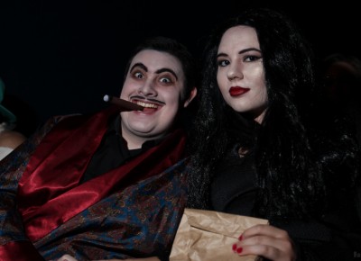 Undead, undead, undead. Vampiric style ruled the night at Rocky Horror. Photo: John Barkiple