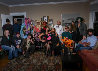 This 1st Avenue party had several cerebral costumes and delicious snacks. Photo: John Barkiple