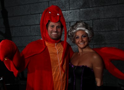 Metro Bar guests dressed to impress at this Sketch Cabaret Halloween party at Metro Bar. Photo: John Barkiple