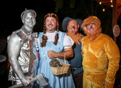 Dorothy and friends won the "best group" award. Photo: John Barkiple