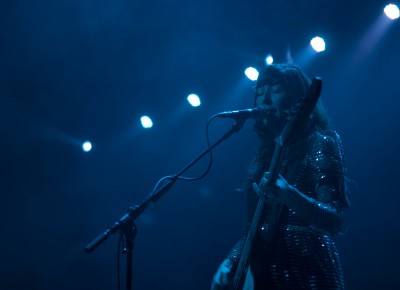 Nikki Monninger of Silversun Pickups. Photo: Andy Fitzgerrell