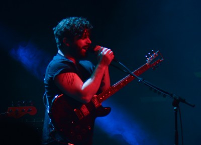 Yannis Philippakis of Foals. Photo: Andy Fitzgerrell