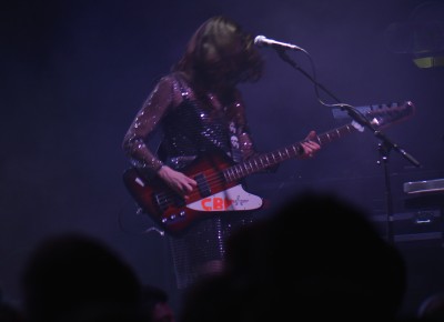 Nikki Monninger of Silversun Pickups. Photo: Andy Fitzgerrell