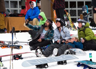 Relaxed spectators enjoy the day. Photo: Niels Jensen