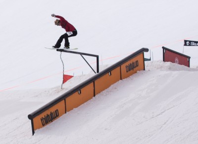 Royal Reed, 17 & Under Men's Snowboard. Lipside. Photo: Chris Kiernan