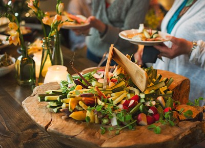 Root veggies came in troves as much as your stomach could bear, and apparently mine could withstand quite a bit. Photo: Talyn Sherer