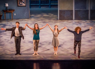 The crowd gives a standing ovation to all those involved in this beautifully performed piece. Photo: Talyn Sherer