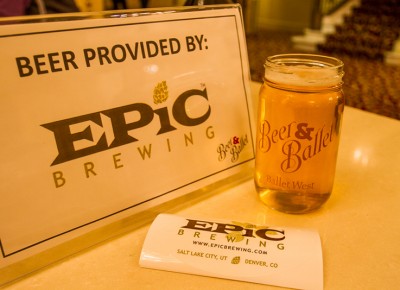 Our tastebuds were just as thrilled to be a part of the event, thanks to Epic Brewing. Photo: Talyn Sherer