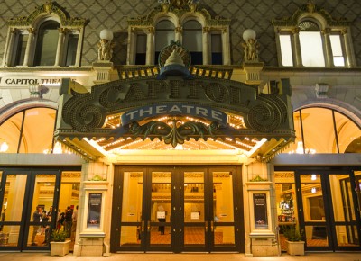 The lights go out over Capitol Theatre as we end the night on a high note. Photo: Talyn Sherer