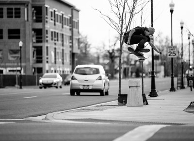 Hardflip. “I’m dying to go on a skate trip,” says Harris. “I don’t have any plans, but I’m for sure going to make some. I’m down to go anywhere.”