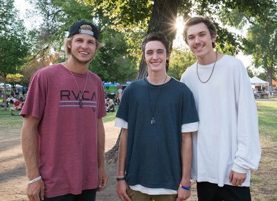 Zac Tueller, Danny Cline and Tyler Leek enjoyed the Twilight Vibes. Photo: JoSavagePhotography.com