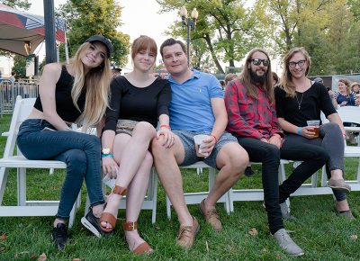 Crew photo at the VIP area. Photo: JoSavagePhotography.com