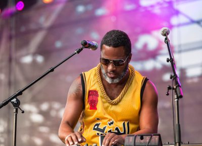 Hip-hop artist Ishmael "Butterfly" Butler with Digable Planets. Photo: Logan Sorenson / @Lmsorenson