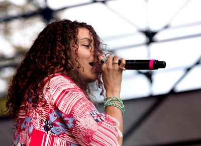 Mary Ann "Ladybug Mecca" Vieira of Digable Planets. Photo: Logan Sorenson / @Lmsorenson