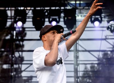 Craig, vocalist for Digable Planets at Twilight. Photo: Logan Sorenson / @Lmsorenson