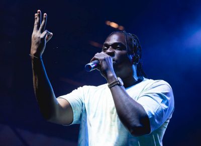 Pusha T blowing up the Twilight Concert Series in Salt Lake City. Photo: Logan Sorenson / @Lmsorenson