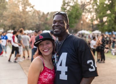 Katrina and Maurice from L.A., hanging out in SLC. Photo: Logan Sorenson / @Lmsorenson