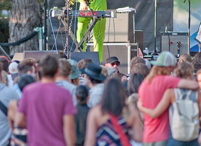 Shannon and the Clams keyboardist. Photo: Scott Frederick