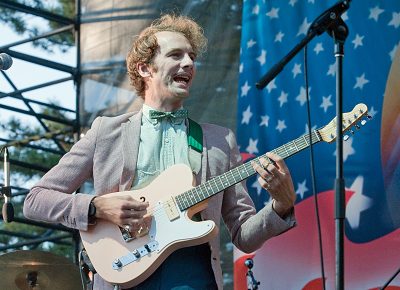 Cody Blanchard, guitarist for Shannon and the Clams. Photo: Scott Frederick