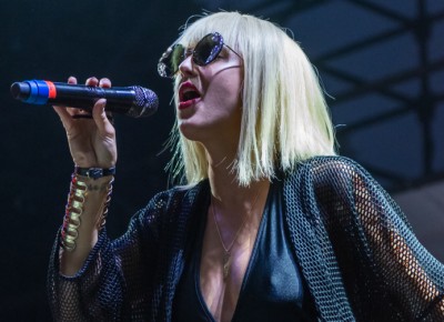 Sarah Barthel of Big Grams serenades the crowd with her melodic voice. Photo: Colton Marsala