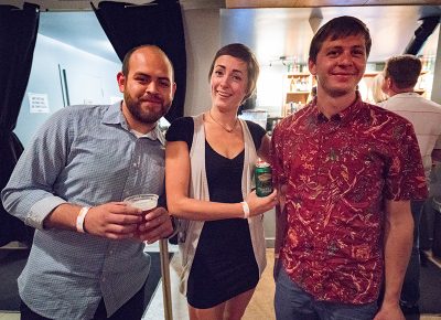 David Brito, Haley Munger and Ben Robson were excited for the show. Photo: JoSavagePhotography.com