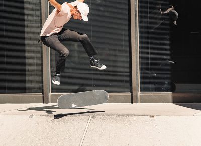 Jacob Peterson, blunt kickflip pivot fakie.