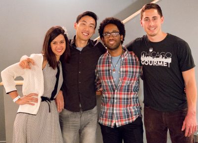 This crew is from all over. Spain, Minneapolis, the Caribbean and Chicago representing! Photo: JoSavagePhotography.com