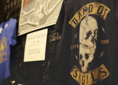 Band of Skull tour T-Shirt for sale. Photo: Logan Sorenson @Lmsorenson