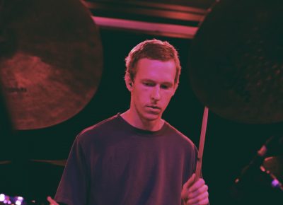 Drummer Matthew Anderegg of Mothers. Photo: Logan Sorenson @Lmsorenson