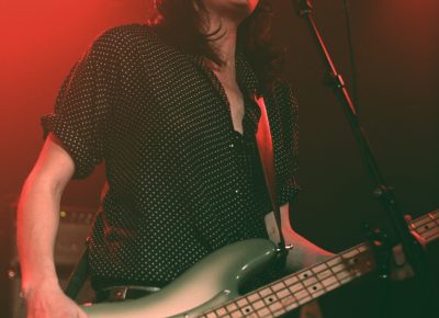 Bass player and all-around badass Emma Richardson. Photo: Logan Sorenson @Lmsorenson