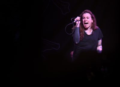 Laura Jane Grace of Against Me! Photo: Andy Fitzgerrell