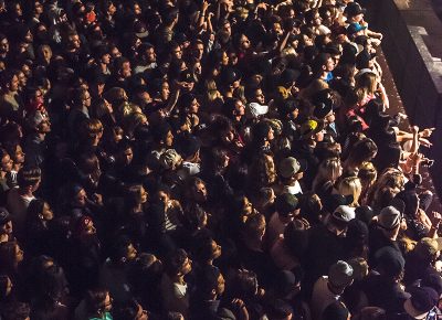 Packed shoulder to shoulder, SLC fans gather to listen to Mac Miller’s performance. Photo: ColtonMarsalaPhotography.com