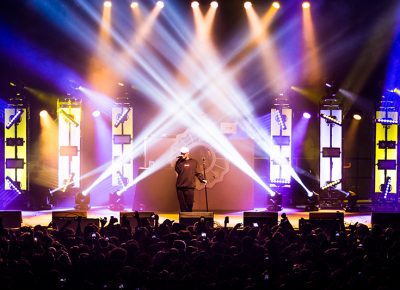 The Salt Lake City crowd was very pleased with Mac Miller's performance at the end of the night. Photo: ColtonMarsalaPhotography.com