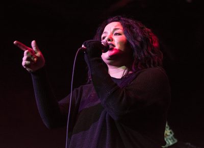 Emily Garcia kept the crowd engaged with her lyrics as the Metro began to fill. Photo: ColtonMarsalaPhotography.com