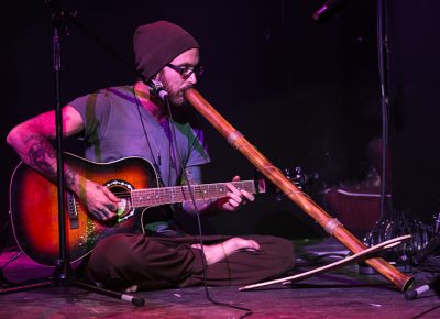 Rhet Robertson accompanied Emily Garcia for a couple of songs at the Metro last Friday night. Photo: ColtonMarsalaPhotography.com