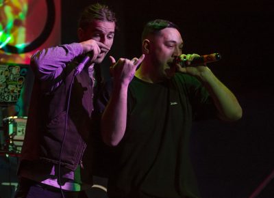 A-Dub and AZA share the Hip Hop Roots stage for a entertaining and unique set. Photo: ColtonMarsalaPhotography.com