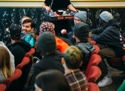 SLUG’s candy girls were a hit. Photo: Niels Jensen