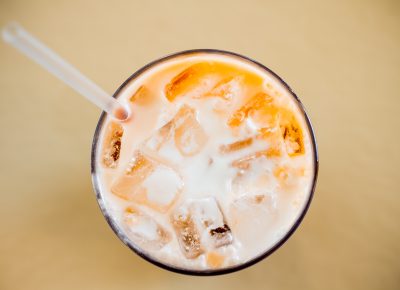 Vegan Thai Iced Tea ($2.95). Photo: Talyn Sherer