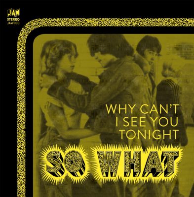 So What | Why Can't I See You Tonight 7" | Just Add Water Records