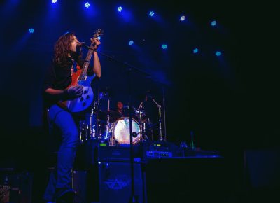 Derek Day opens up with a short but well-received performance on Saturday night. Photo: Talyn Sherer