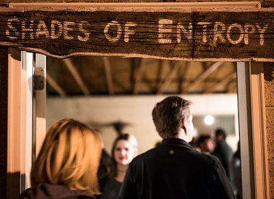 Walking in to a wonderland at the Shades of Entropy art show, held at Shades of Pale’s taphouse. Photo: Jo Savage // @SavageDangerWolf