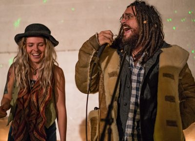 Shanin Blake had guest performer Jamal join her onstage. Photo: Jo Savage // @SavageDangerWolf