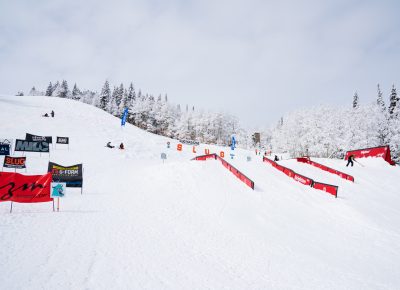 SLUG games rail set up at Brighton Resort. Photo: Jo Savage // @SavageDangerWolf